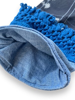 Image of CHRISTMAS STOCKING - JAPANESE IKAT