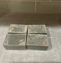 Pink Grapefruit Charcoal Salt Soap.   Net wt 5oz