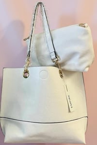 Image 2 of 2-Piece Vegan Shoulder Handbag Set – 100% Cruelty-Free Style