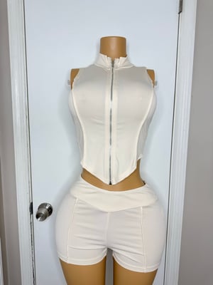 Image of Zip Up Short Set