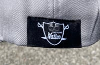 Image 5 of Only One Nation gray snapback 