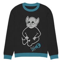 Image 15 of Totferatu Knitted crew neck sweater