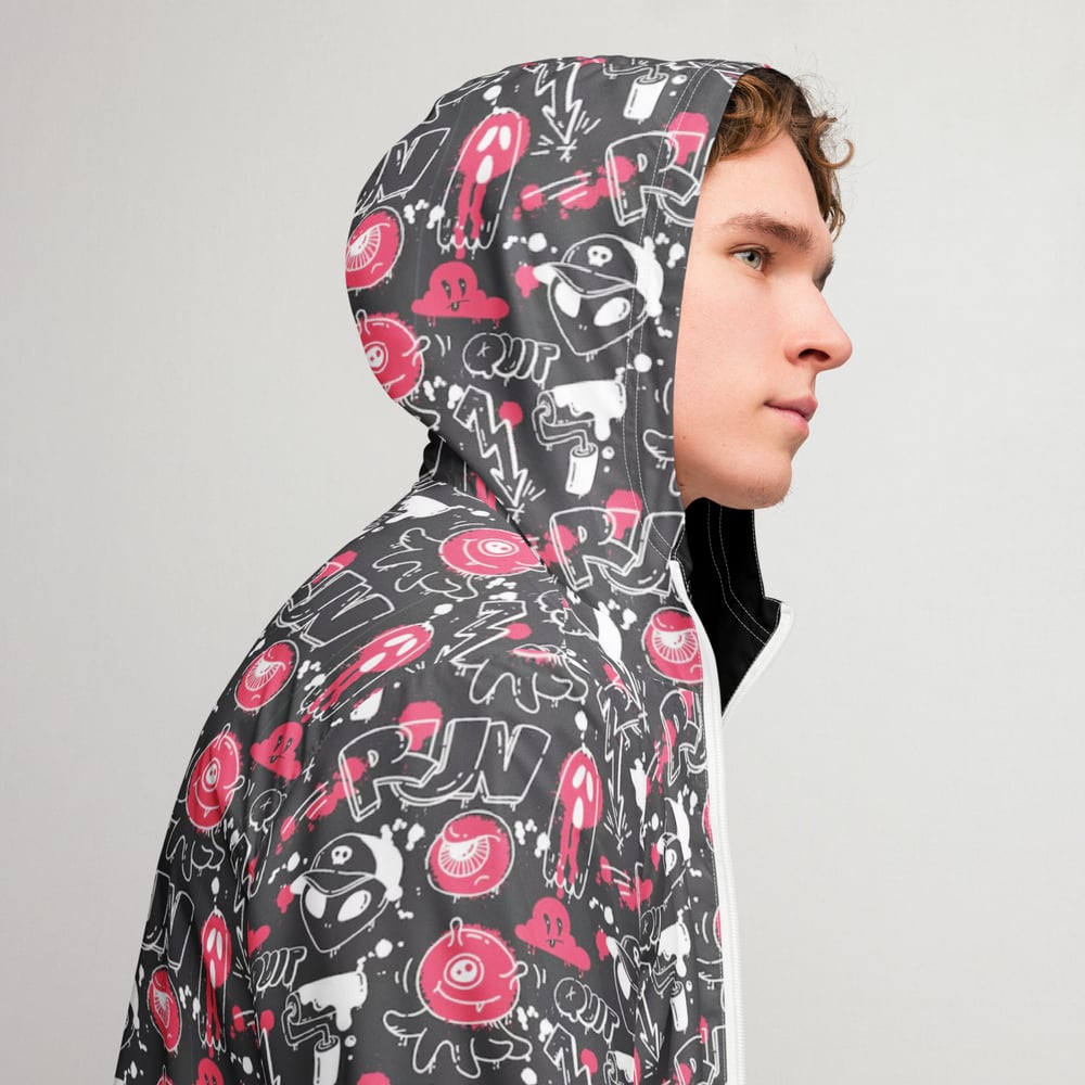 ZEN EXP - Art Drip I Men’s windbreaker