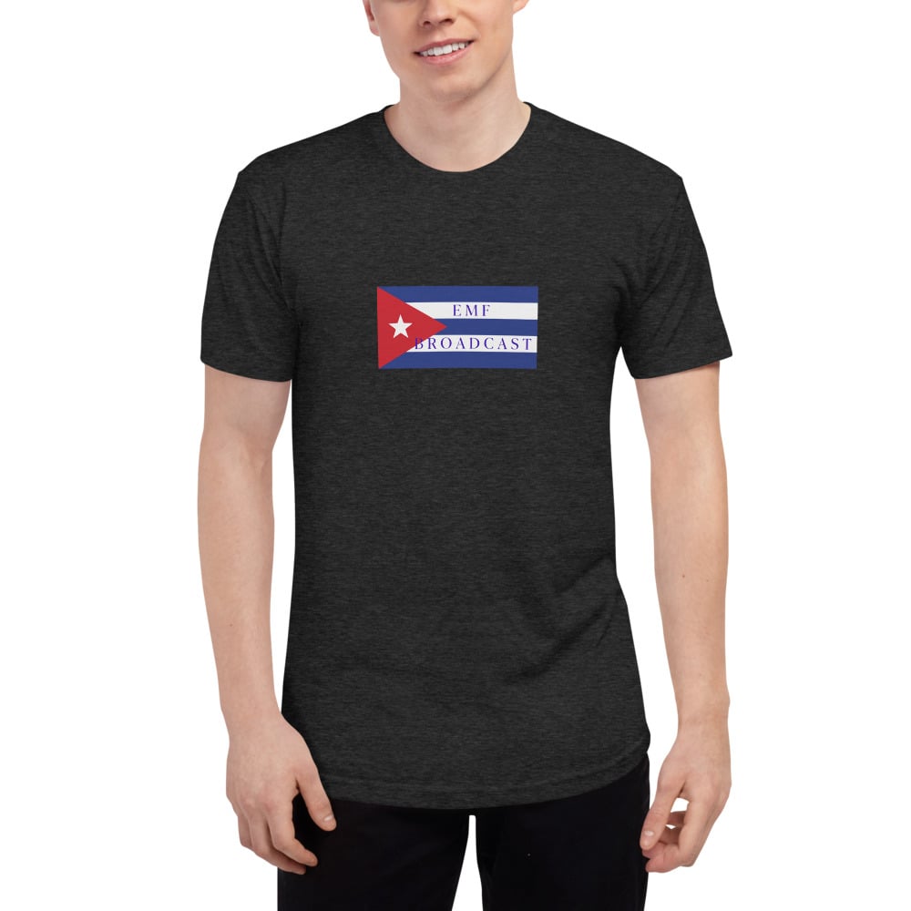 Havana EMF Broadcast Unisex Tri-Blend Track Shirt