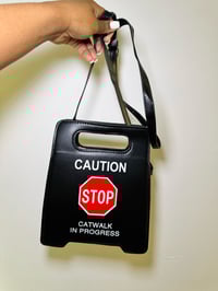 Image 3 of Warning Sign, Black