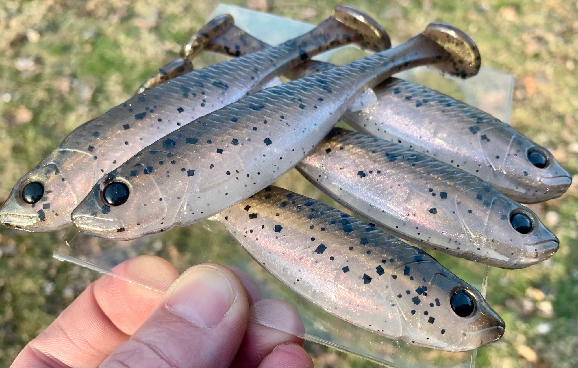 5 G5 Hand Poured Swimbaits - GOBY