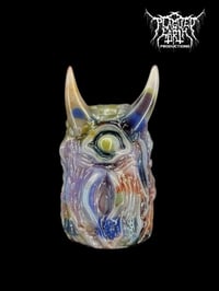 Image 1 of HAND MARBLED GID SLIZZ NUGGET 1-OFF