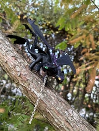Image 1 of CERBERUS - 3-Headed Night Dragon Sculpture - TDC Halloween Special!