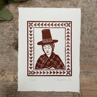 Image 2 of *2nd* 'Lowri' Linoprint