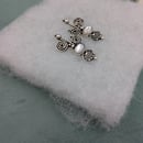 Image 2 of White Mother Of Pearl Botanical Studs
