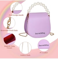 Image 3 of White Toddler Purse & Sunglasses 