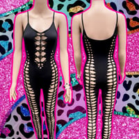 Braided catsuit 