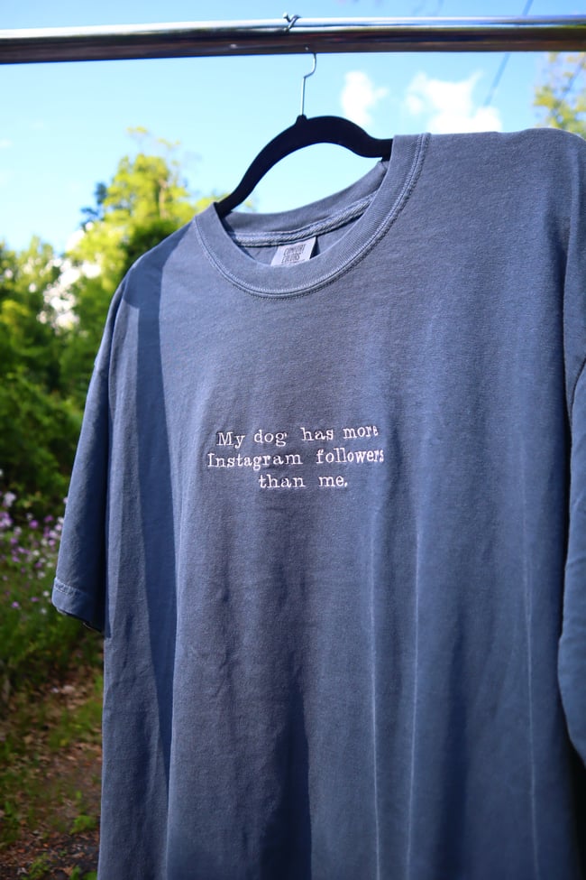 DOG INFLUENCER TSHIRT