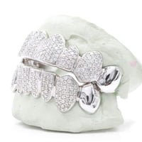 Image 2 of 8 Top or bottom Silver vs1 Diamond grill 