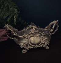 Image 1 of Jardinière , centre de table, de style rocaille, époque Art Nouveau