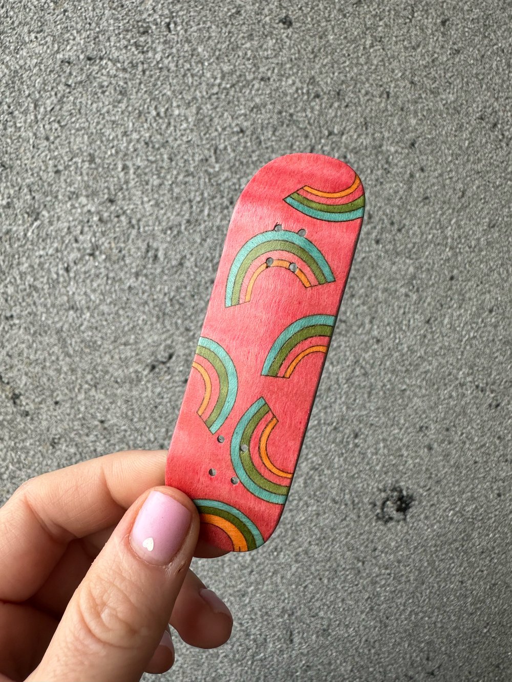 Image of Rainbow popsicle deck 