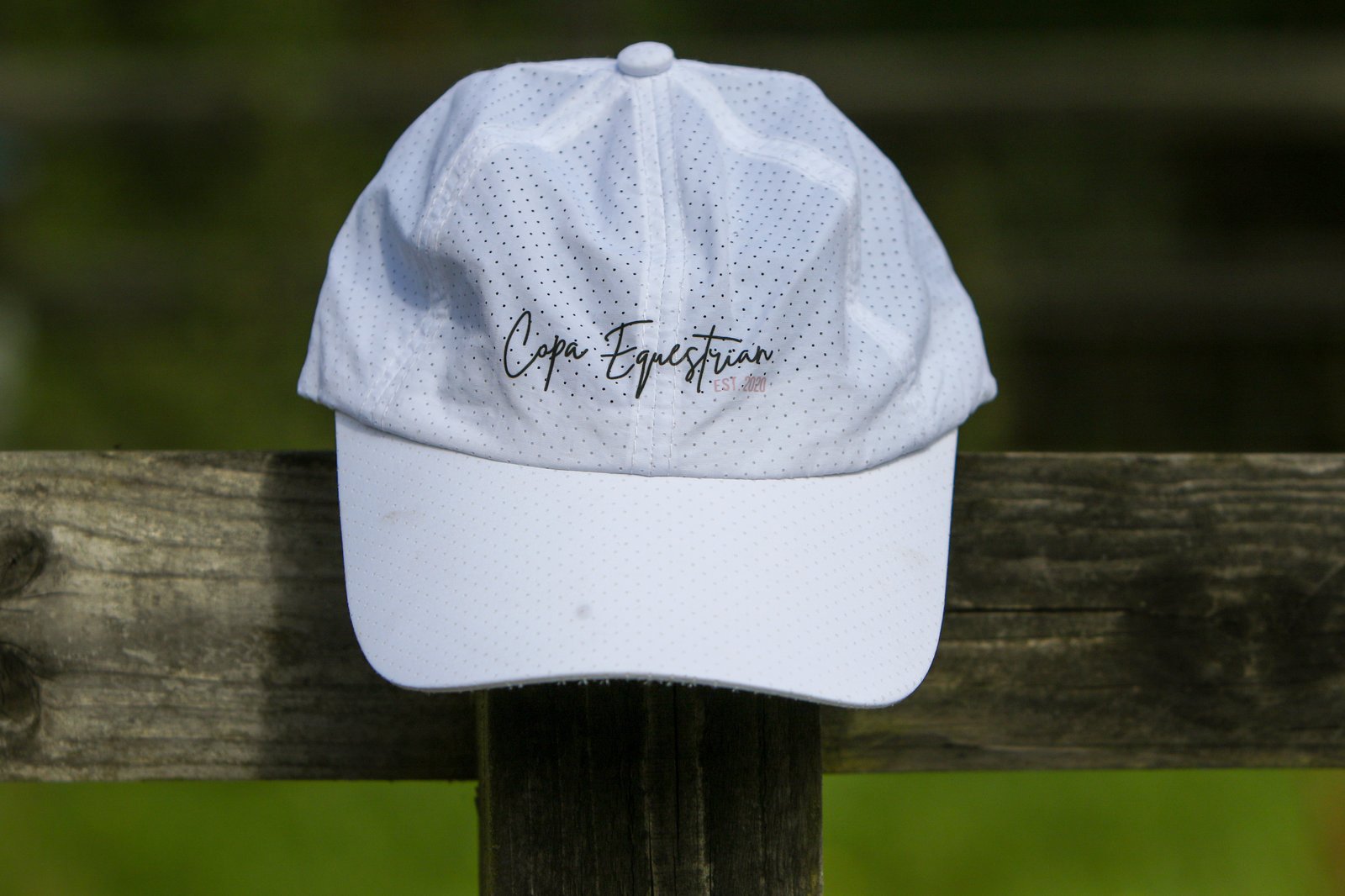 White sports cheap hat