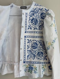Image 5 of Blue rose jacket (s/m)