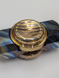 Image 5 of Preorder New Linkage Button---DOME in Mokume