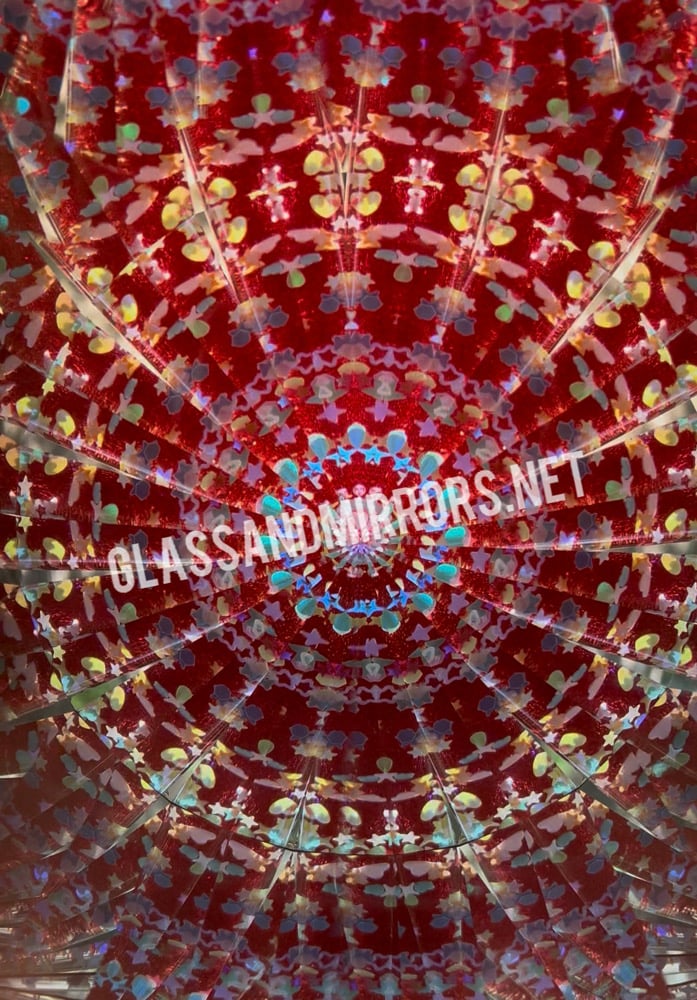 Image of “Ruby Red” Jumbo Wand Aura Kaleidoscope