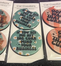 Custom Car Coasters