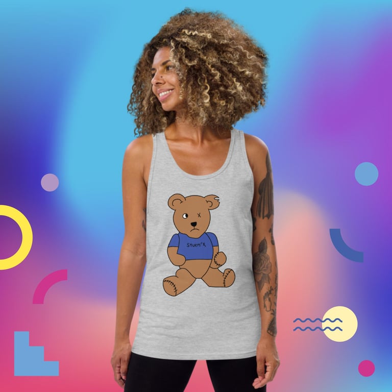 Benny In Blue Unisex Tank Top