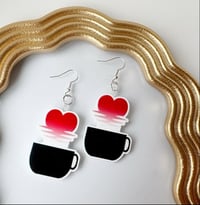 Compassion Cafe earrings/ Collab.