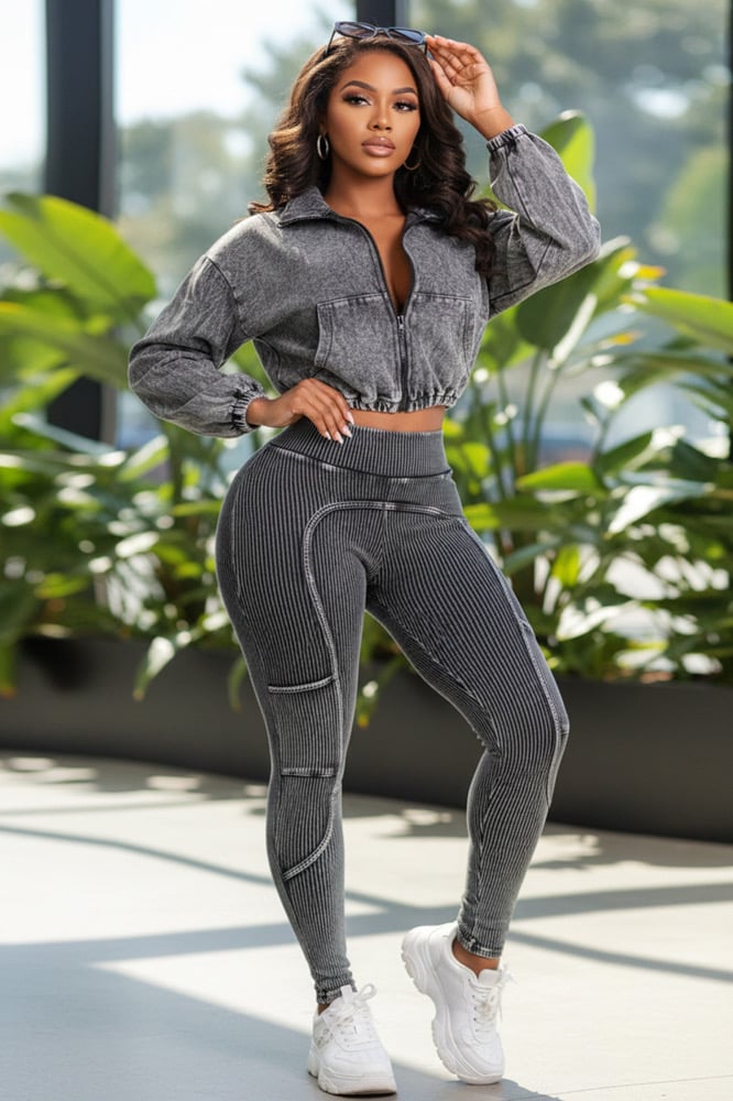 Image of “Carry On” MINERAL WASHED SET New arrival