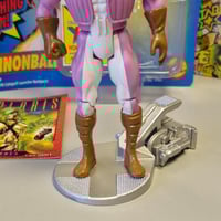 Image 8 of Vintage ToyBiz Uncanny X-Men X-Force Cannonball Action Figure – Loose with Backing Card