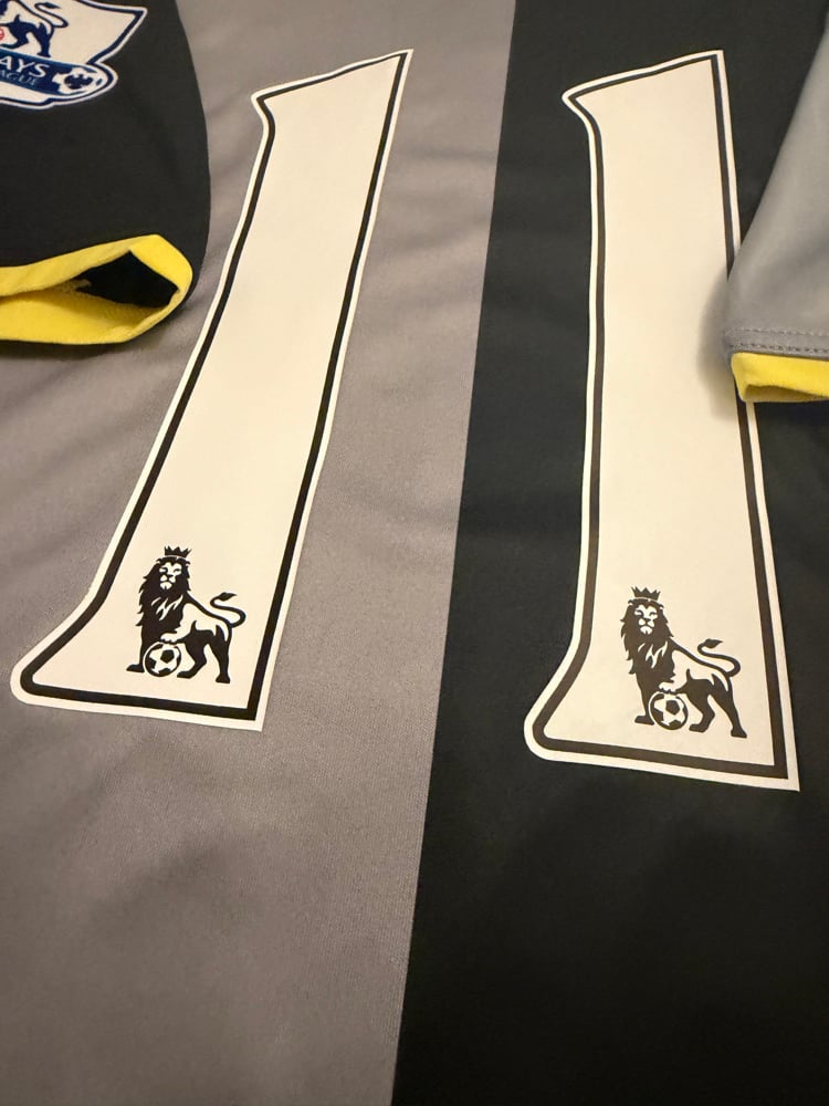 Image of Tottenham Hotspur “BALE 11” 2012/13 Third Shirt + PL patches  (L)