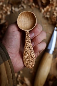 Image 4 of Falling leaves  Coffee Scoop