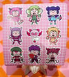 Tokyo Mew Mew Stickersheet