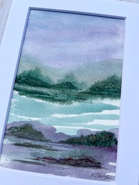 Image 3 of 9/9 Watercolor Landscape study 