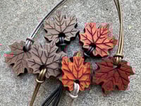 Image 2 of Wood Maple Leaf