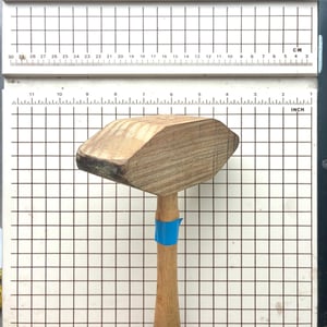 Image of Used Hardwood Large Raising Mallet (item 141)