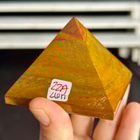 Image 1 of Ocean Jasper Pyramid (26A)