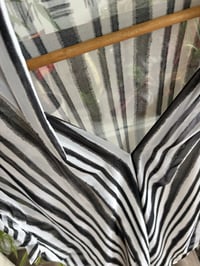 Image 3 of Sheer stripe top