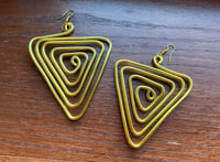 Image 1 of Tri Wire Earrings 