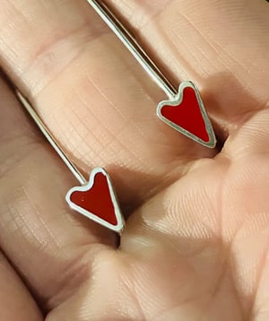 Little Heart Drop Earrings