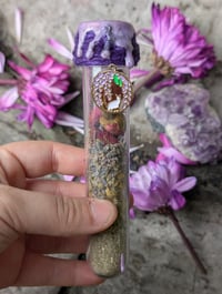 Image 3 of ✨🔮Lavender Cat Healing Jar🔮✨