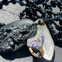 Image 8 of NEW* Raw Crystal Adjustable Rings