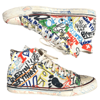 Image 3 of '18 Vetements Graffiti Sneakers - 9.5
