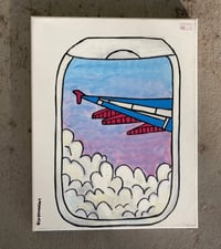 11x14 Airplane Window