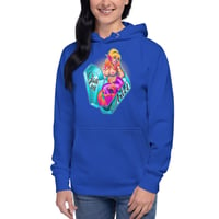 Image 8 of Glass Coffin Pinup Logo Hoodie