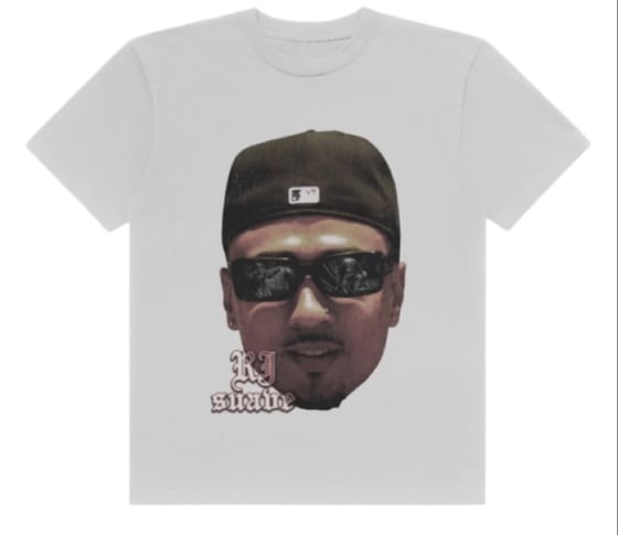 Image of Vintage "Suave" Big Face Rap Tee (White)