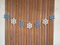 Image 1 of SNOWFLAKE GARLAND