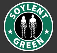 Image 1 of Soylent Green 3” sticker “Starbucks”