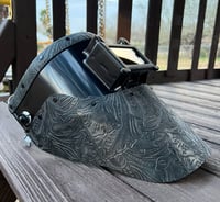 Image 1 of Black Floral Tigerhood 