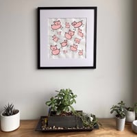 Image 3 of ‘Sky Pigs’ Print