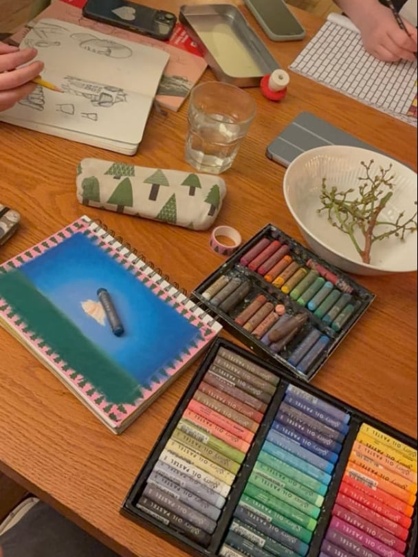 Image of i want to grow 5x5 mini art print